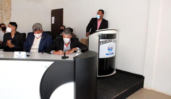 Imagens da Escolha da Mesa Diretora para o próximo biênio